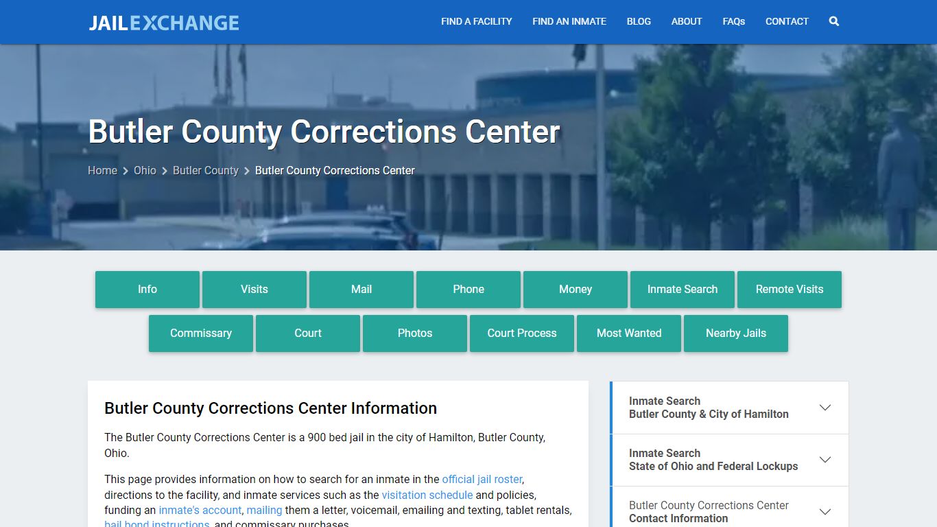 Butler County Corrections Center - Jail Exchange